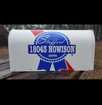 Image 1 of Mailbox Blue Ribbon decal