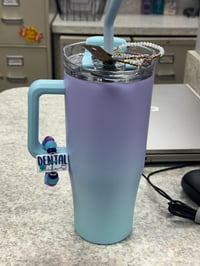 Image 2 of Dental assistant , hygienist, front office Tumbler handle charm