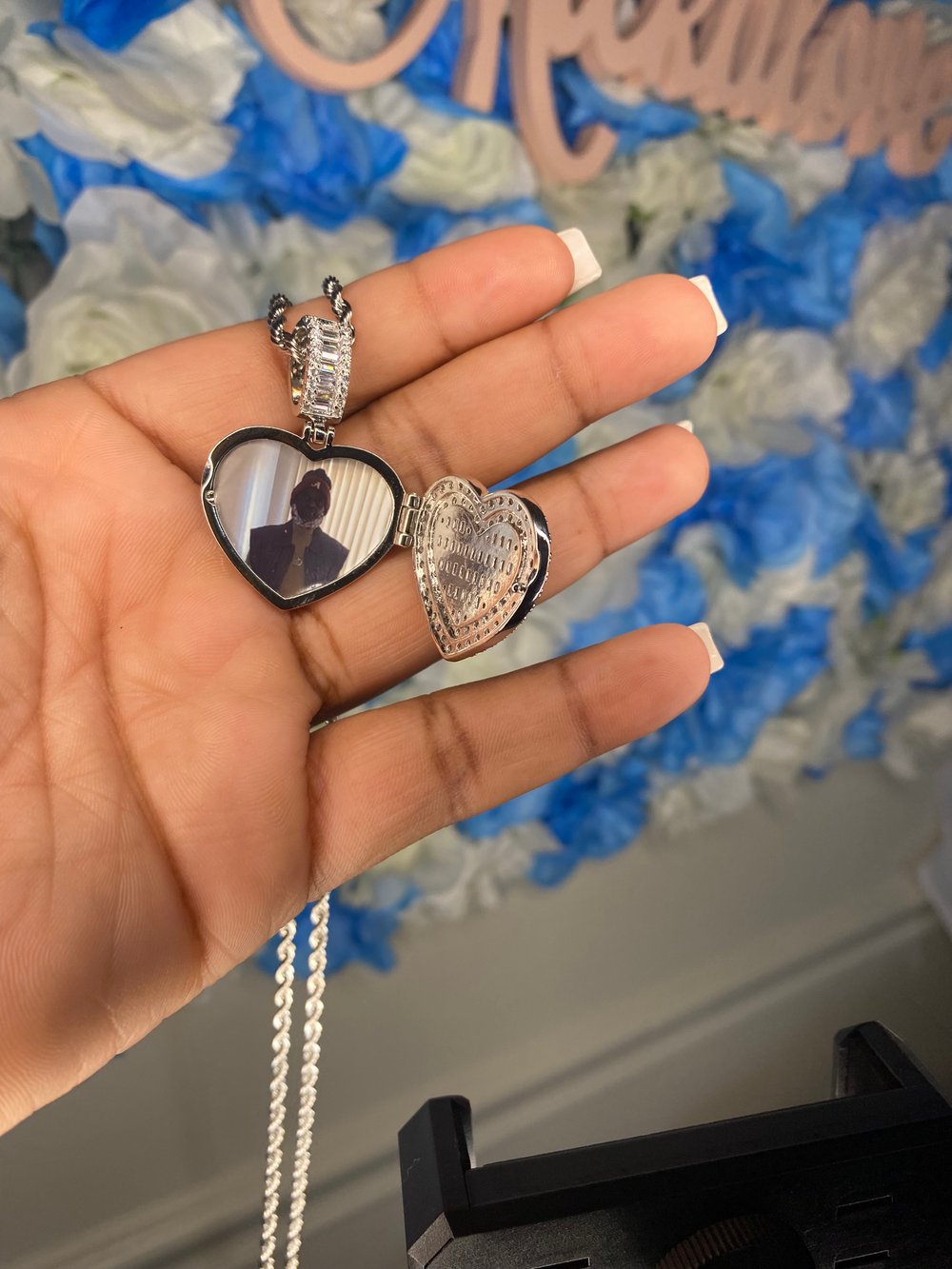 Photo heart Necklace