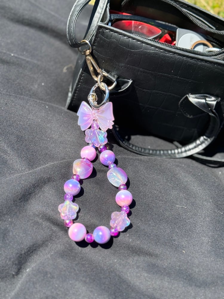 Image of Single Phone/Bag Charm - Purple 