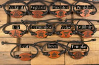 Image 1 of Warriors and Pagans - Leather Bracelets