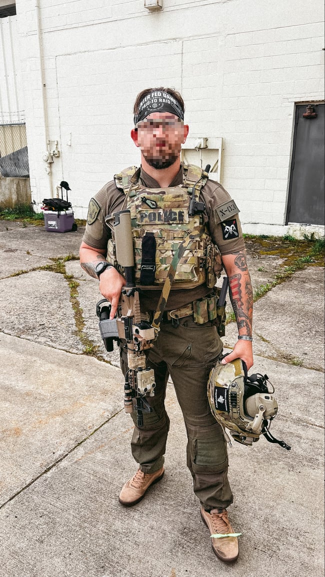 Paid to Raid headband 