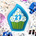 Birthday Cupcake 2024 badge / patch 