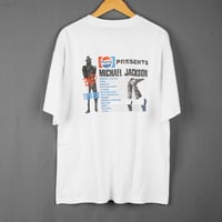 Image 2 of Michael Jackson Pepsi Bad Tour Washed Premium T-Shirt – Retro Oversized Unisex Tee