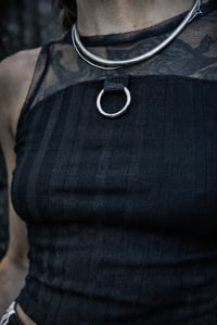 Image 3 of Kila Top, black mesh 