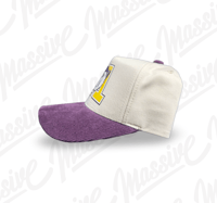 Image 3 of WASHINGTON MUNKIES TWO TONE CORDUROY BRIM SNAPBACK