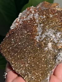 Image 2 of CHALCOPYRITE X CALCITE -MOROCCO- A