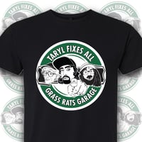 Image 2 of NEW Black Adult TFA Logo Tees (Med-5XL)