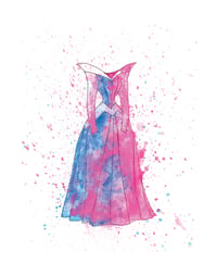 Image 3 of Disney Sleeping Beauty Art Print Selection- Maleficent / Dress