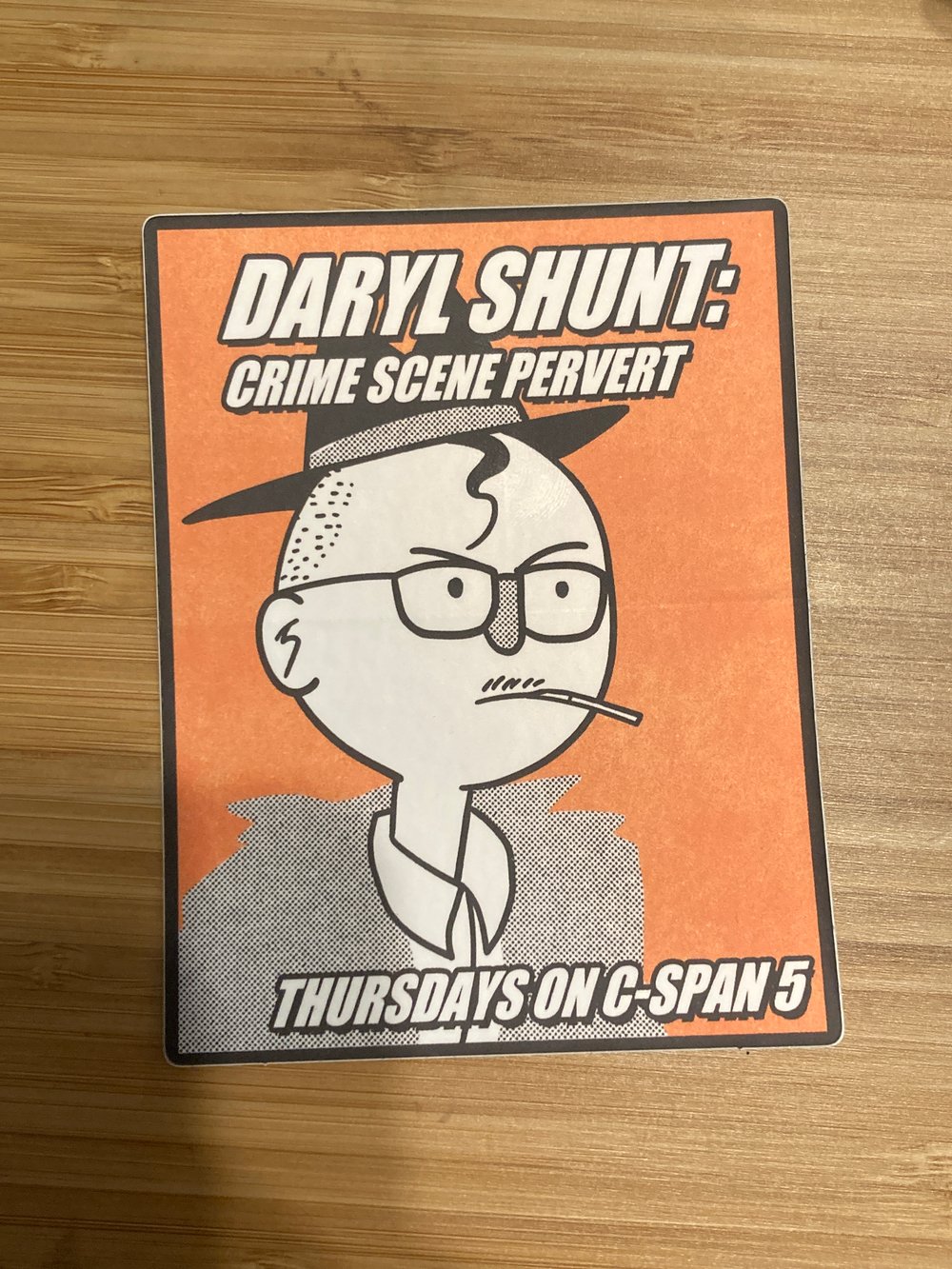 Image of Daryl shunt Sticker