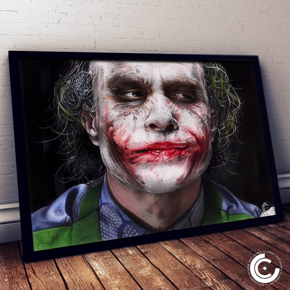 The Joker Limited Edition Print / Chris Clarke Art