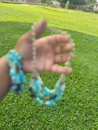 Image 2 of Blu rocks bracelet and necklace duo