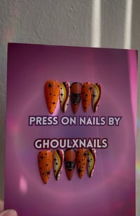 Image 1 of Vintage Cat Nails (LONG STILETTO) 