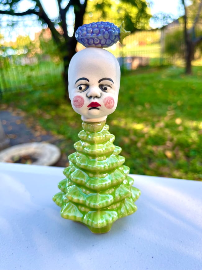 Eerie Tree with Blackberry and Brows