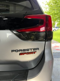 Image 5 of 2019+ Subaru Forester Taillight Tint Overlays