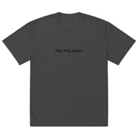 Image 4 of Adult Hail Mary Oversized faded t-shirt