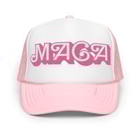 Image 1 of MAGA Barbie - Foam Trucker Hat from PatriotsCo