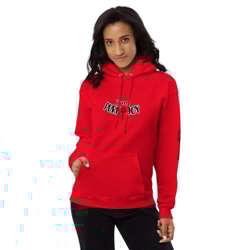 Image of I am Pure Joy womens fleece hoodie