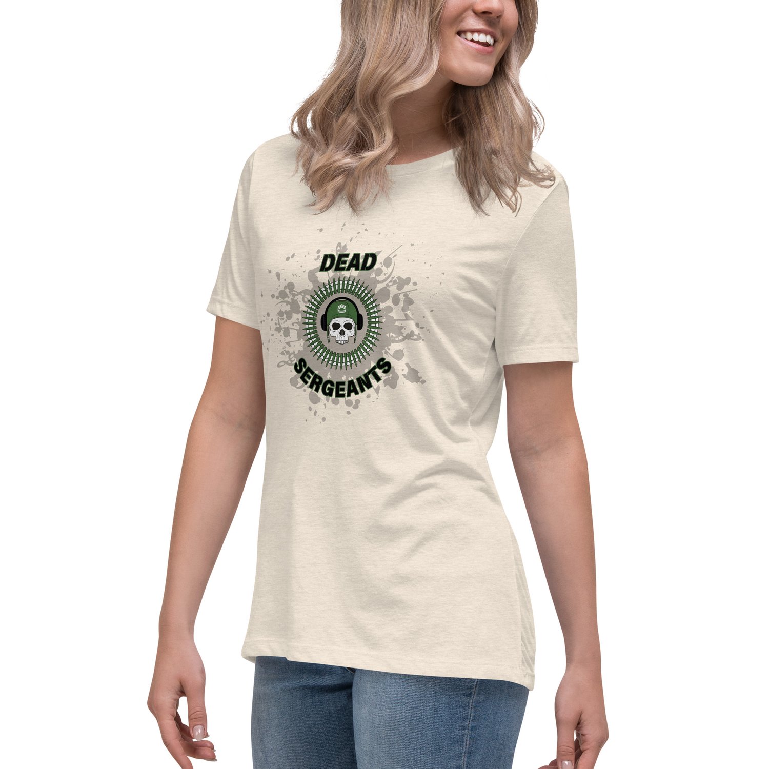 Image of Women's Relaxed T-Shirt Dead Sergeants band tshirt 