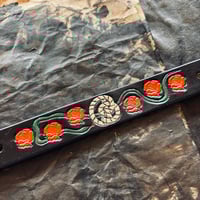 Image 5 of PERSONALISED ROSES N SNAKES BOOT STRAPS