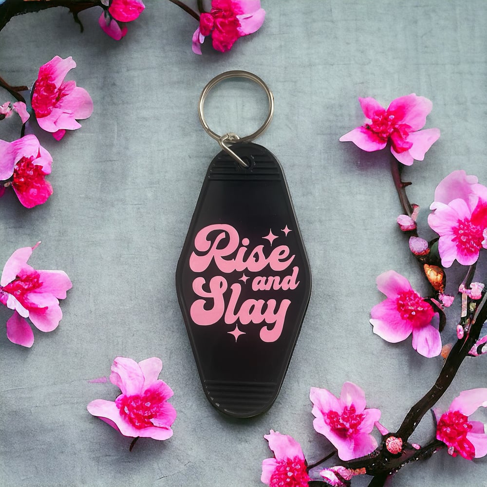 Image of Rise and Slay keychain