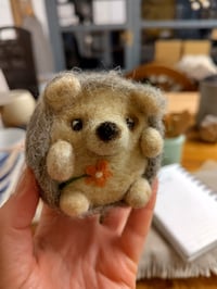Image 1 of Felted Hedgehog 