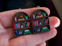 Image 3 of Magical Bookshelf Earrings/Necklace