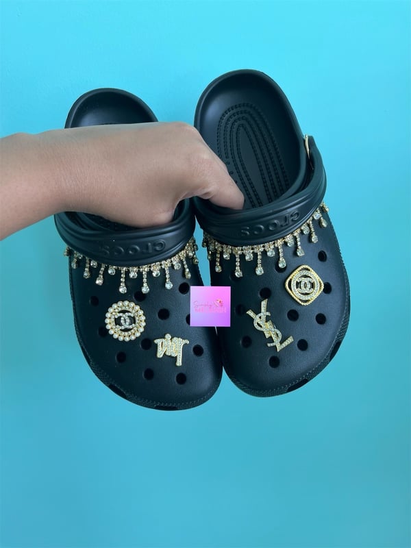 Image of custom crocs ✨. 