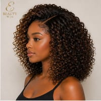 Image 2 of Candace 16” Curly 13X6 Lace Front Wig with Natural Look and Soft Texture for Everyday Wear