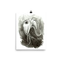 Image 3 of Monster Squid Print