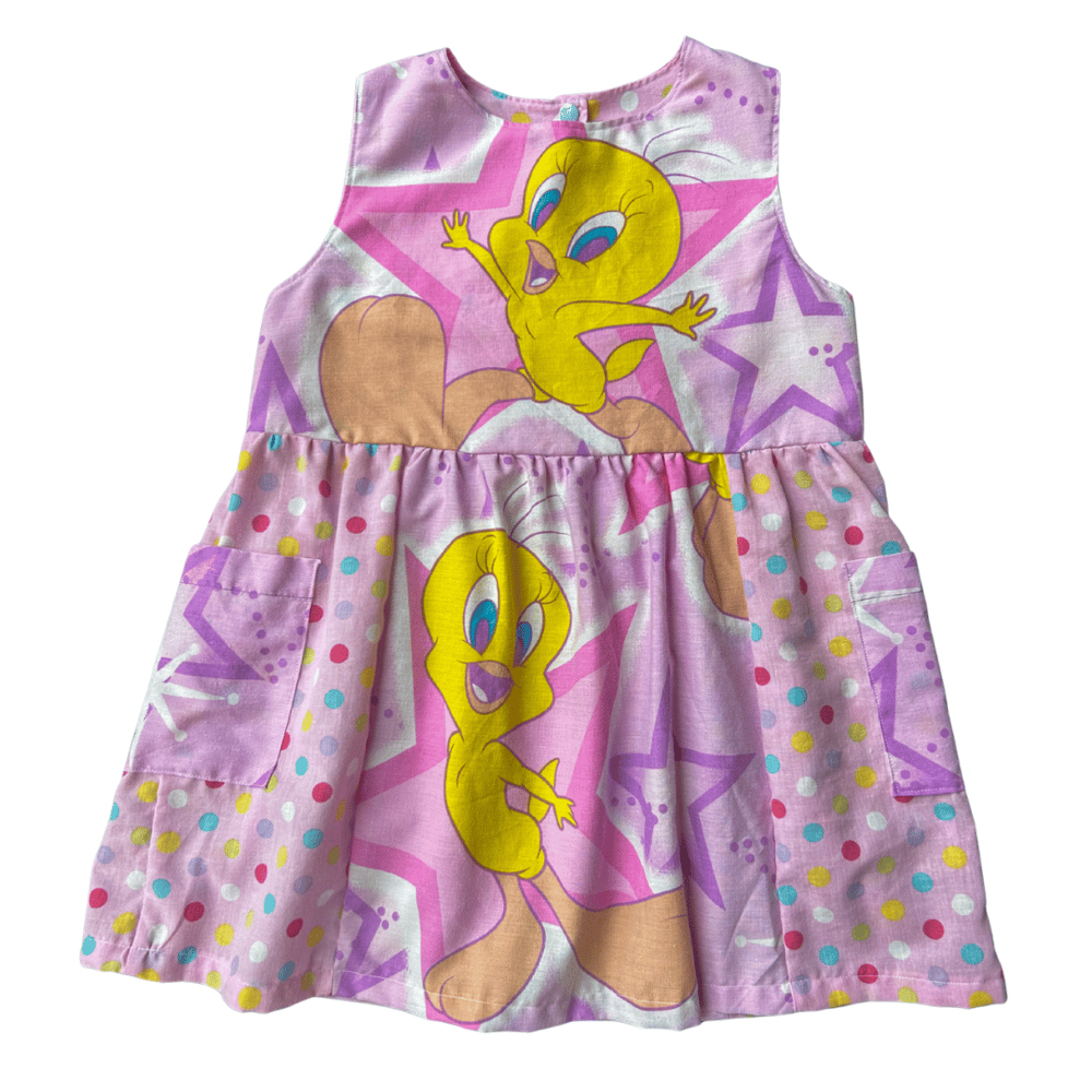 Image of Tweety Bird Dress - Size 3-4
