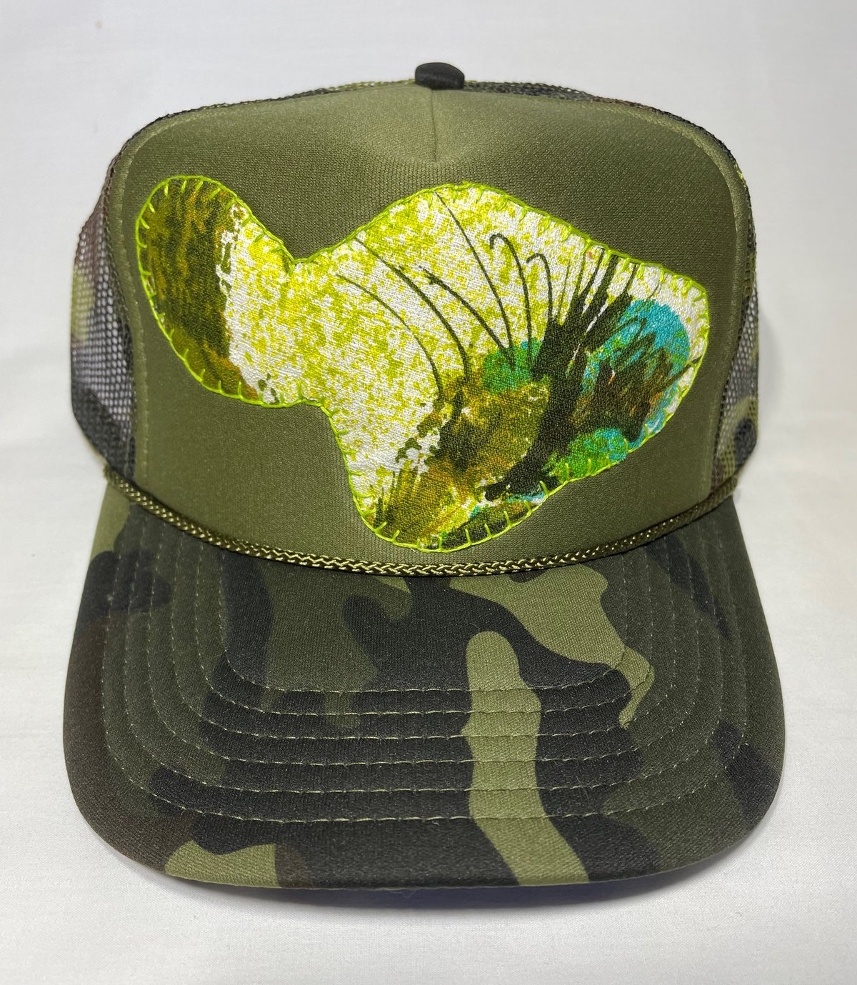 Image of Maui fabric trucker #VM13