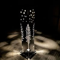 Image 3 of Garden Column - Trees and Stars