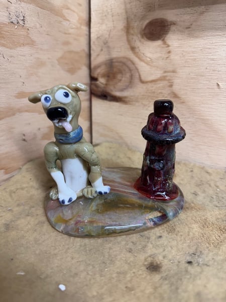 Image of Brownie the Staffy