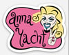 Anna Nicole Yacht Sticker