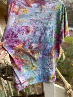 Image of XL Live Fast Eat Trash Tie Dye Shirt 3