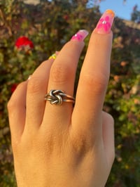 Image 1 of Knot Ring 925 SS