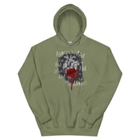 Image 18 of Officially licensed Leigh Rivers Psychotic obsession Aria heart Unisex Hoodie