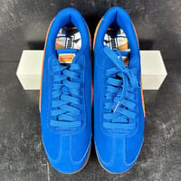 Image 2 of PUMA X FROSTED FLAKES ROMA MENS SHOES SIZE 10 TONY THE TIGER STRIPE KELLOGGS SUEDE BLUE ORANGE NEW