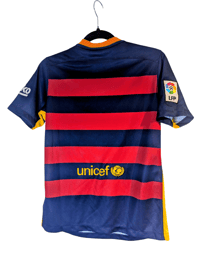 Image 2 of Barcelona 2015-16 Home Football Shirt 