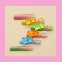 Image 2 of Bear&Heart Charm Nails