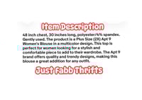 Image 4 of 2X Apt 9 Woman Top #793*10 ( Gently Used)