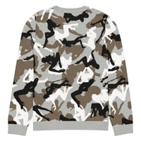 Image 5 of Knitted crew neck sweater hot girl