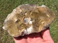 Image 7 of Barite & Yellow Cubic Fluorite From Beijing #2458