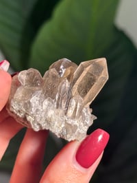 Image 2 of NATURAL EXPOSED RUTILE SMOKEY QUARTZ POINT -BRAZIL- C