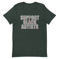 Image 4 of Support Black Art Shirt