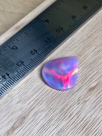 Image 2 of Tear drop Aurora opal cabochon 
