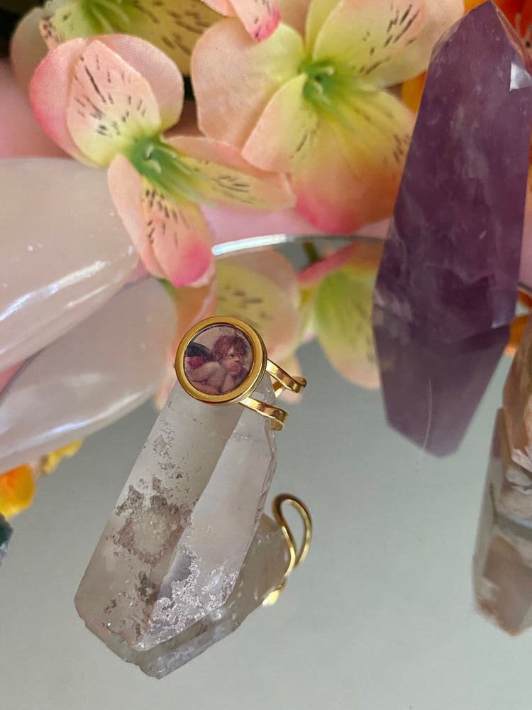 Image of Rose Angel Ring 