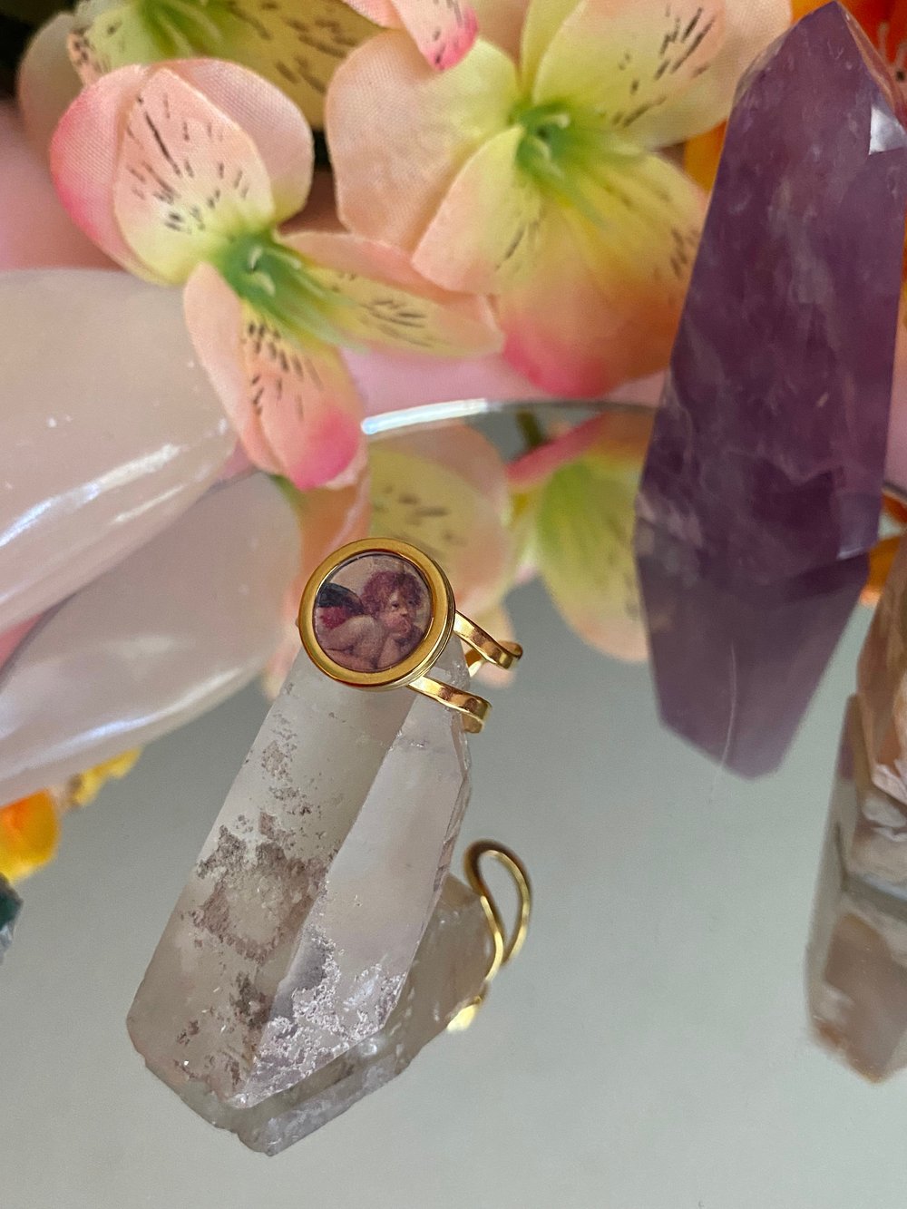 Image of Rose Angel Ring 