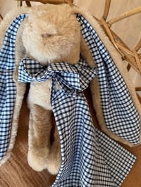 Image 3 of DOUDOU ET SON LANGE VICHY MARINE